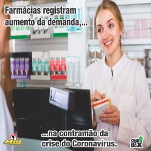 Farmácias vai registar um aumento de demanda, em contraste com a crise do Coronavírus | Vídeo Mavicle-Promo